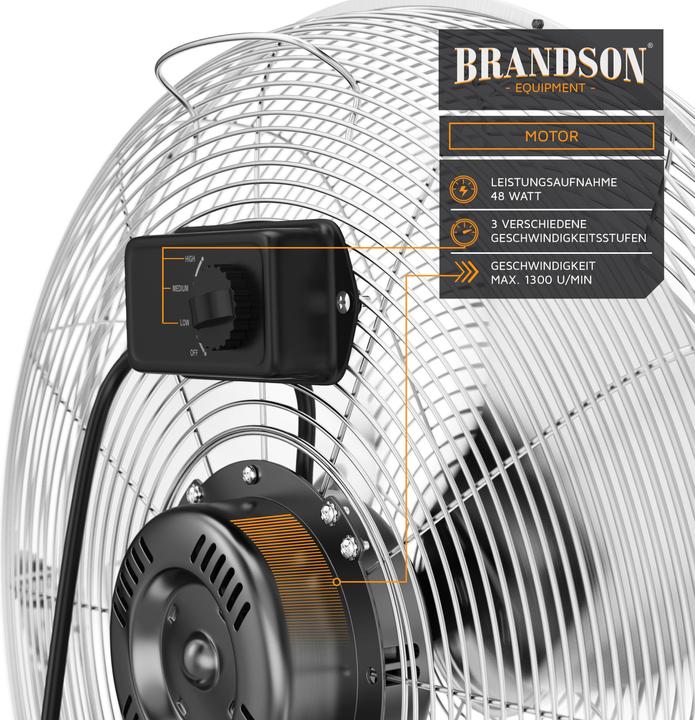 Actual product image Brandson Wind machine (66 dB)