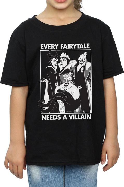 Immagine prodotto Disney Every Fairy Tale Needs A Villain Maglietta Ragazze (152, 158)