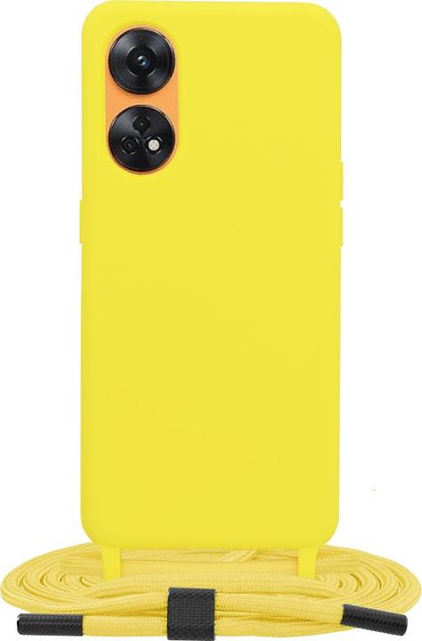 Produktbild Techsuit - Crossbody Lanyard - Oppo Reno8 T - Yellow (Oppo Reno 8T)