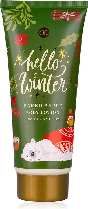 Image du produit Accentra Lotion corporelle HELLO WINTER en tube, 200ml, parfum : Baked Apple, couleur : rouge/vert/bleu (Lotion pour le corps, 200 ml)