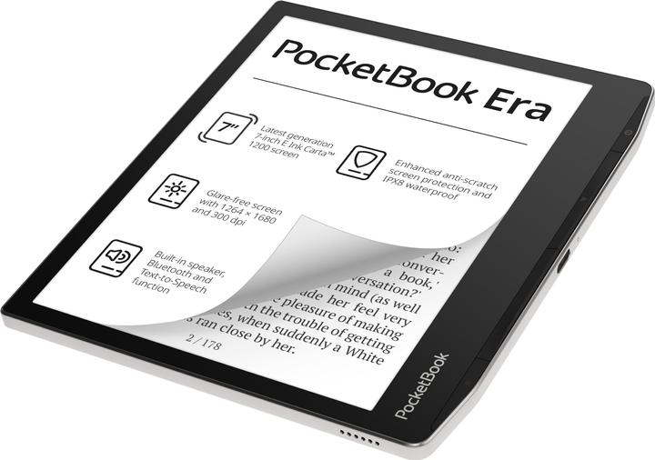 Produktbild PocketBook E-Book Reader Era Silber (7", 16 GB, Grey)