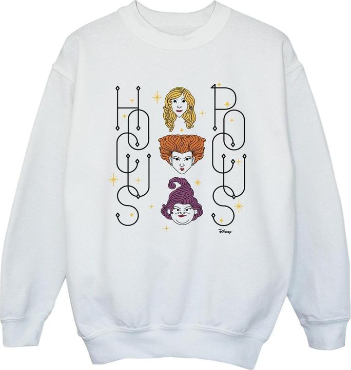 Actual product image Disney Girls Hocus Pocus Faces Sweatshirt (152, 158)