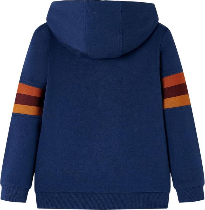Produktbild VidaXL Kinder-Kapuzenpullover Marineblau 140,Material: 92 (140)