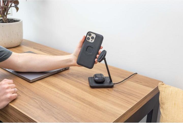 Image du produit Quad Lock Dual Desktop Wireless Charger (15 W)