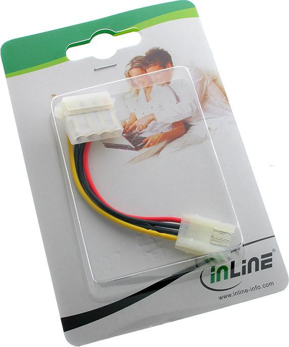 Produktbild InLine Strom Adapter 3,5" Buchse auf 5,25" Stecker