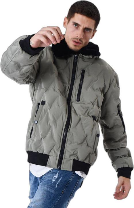 Actual product image Project X Paris Furry aviator collarPuffer Jacket (XL)