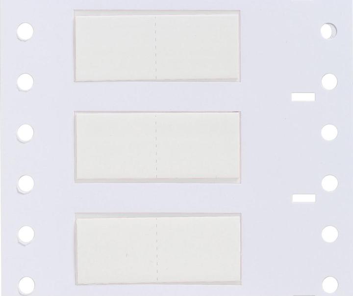 Actual product image Brady PS-500-150-WT-S-2, B-342, Permasleeve, heat-shrinkable polyolefin, white, 19.05x 21.62mm, for (500 x)