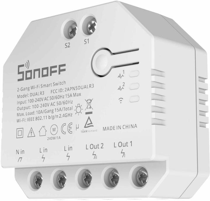 Sonoff DUALR3 (Switch actuator)