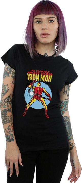 Image du produit - T-shirt THE INVINCIBLE IRON MAN - Femme (L)