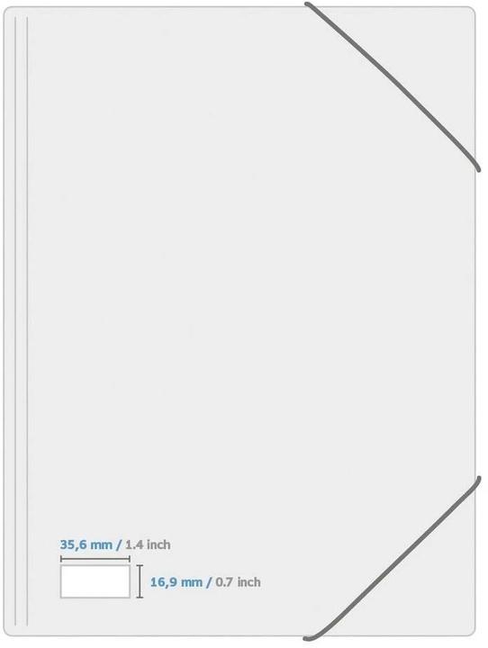 Actual product image HERMA Grass paper labels A4