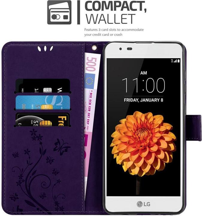 Immagine prodotto Cadorabo Copertina del libro di fiori (LG K7)