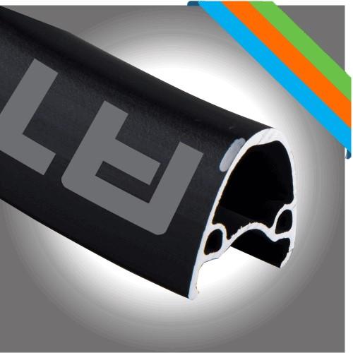 Alexrims Cerchio ATD500, 700 x 32 fori, Tubeless Ready, H. Tarczowy, Nero (nuovo) (275.59")