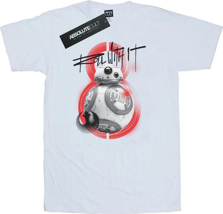 Immagine prodotto Star Wars The Last Jedi BB-8 Roll With It Maglietta Uomo (M)