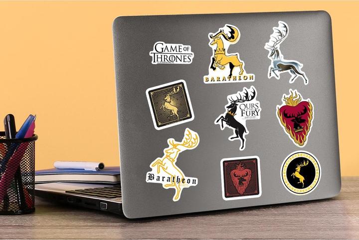 Produktbild Game of Thrones Baratheon Aufkleber 100erPack Vinyl
