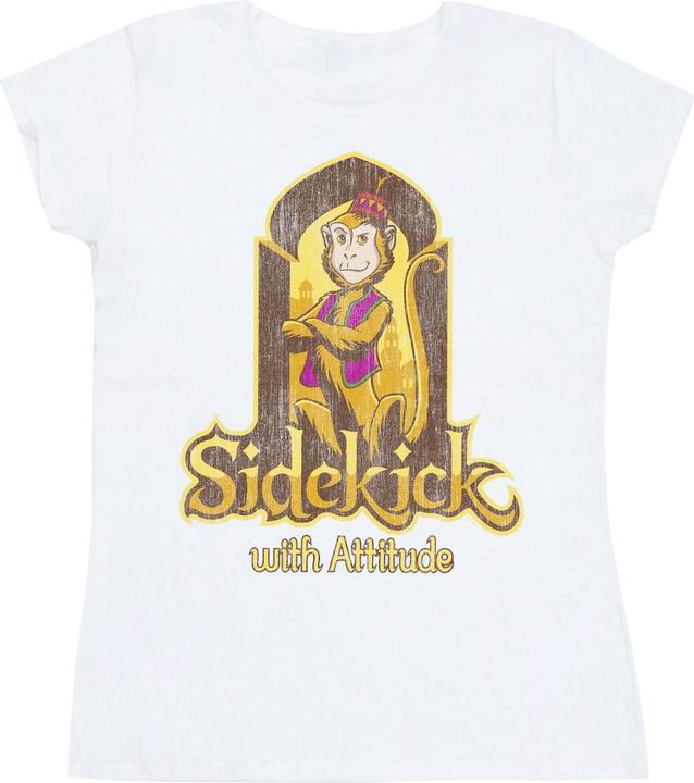 Immagine prodotto Disney Aladdin Movie Abu Sidekick With Attitude Maglietta Donna (M)
