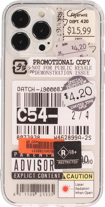 Image du produit PhoneLook Coque Autocollant Vintage Sticker étiquette de prix collage (Apple iPhone 13 Pro Max)