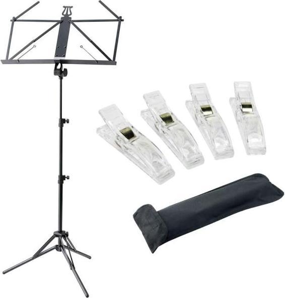 Actual product image Ruka 37855 Music stand ultra light with 4 clamps