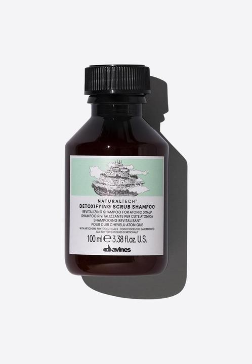 Image du produit Davines Naturaltech - Shampooing exfoliant détoxifiant (100 ml, Shampoing liquide)