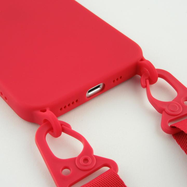 Actual product image PhoneLook Coque Silicone avec lanière et crochet (Apple iPhone 13 Pro)