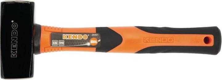 Kendo Handfäustel mit Fiberglasstiel (1215 g)