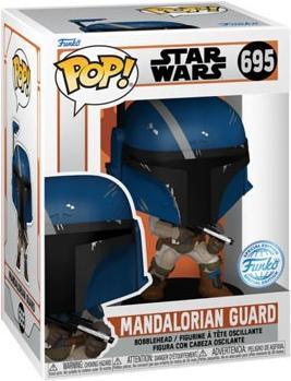 Image du produit Funko Star Wars : La Garde Mandalorienne Pop! Figure Vinyle #695 - Entertainment Earth Exclusive