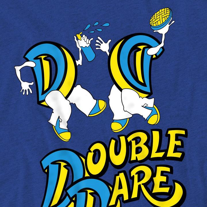 Immagine prodotto double dare Maglietta Logo d' Epoca Adulto Unisex (L)