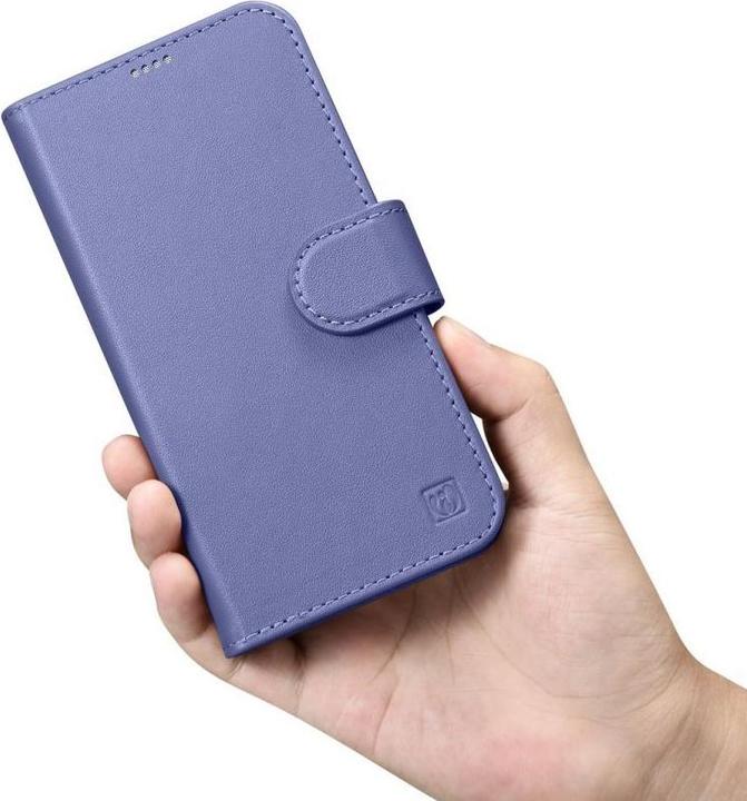 Actual product image iCarer Wallet Case 2 in1 Case iPhone 14 Leather Flip Covers AntiRFID Light Purple (WMI14220725-LP) (Apple iPhone 14)