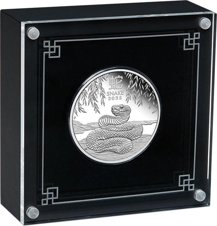 Produktbild The Perth Mint Silber Lunar III 1 oz PP - Schlange 2025 (999.90, 2025)