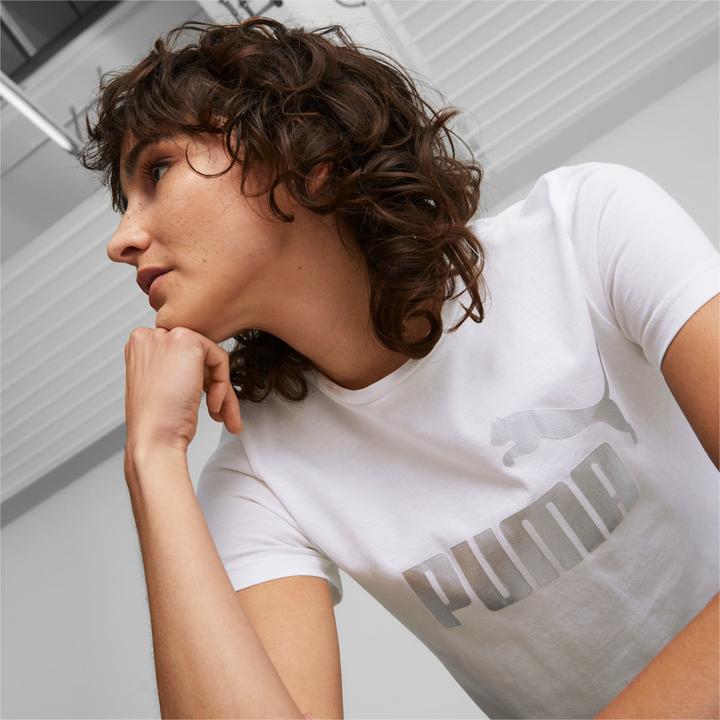 Produktbild Puma ESS+ Metallic Logo Tee (S)