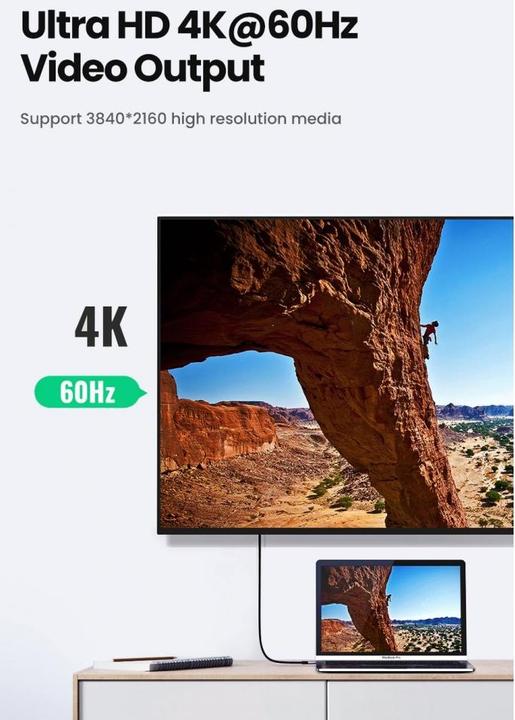 Actual product image Ugreen USB C – USB C (1 m, USB 3.2 Gen 2)