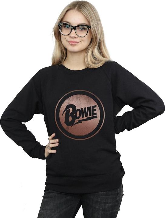 Produktbild David Bowie Rose Gold Circle Sweatshirt (L)