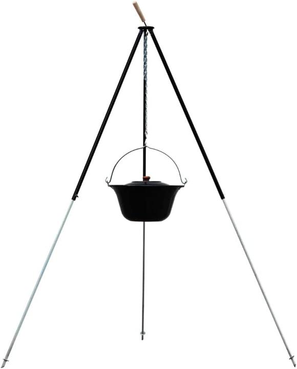 Actual product image Czaja Feuerschalen-Dreibein mit Gulaschkessel