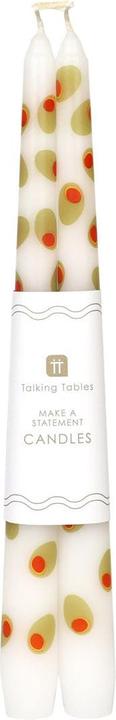 TALKING TABLES 2er-Set Stabkerzen - Oliven (2 Stk.)