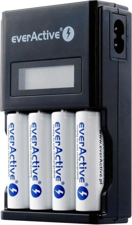 Immagine prodotto Everactive Caricabatterie NC450B Batteria domestica AC (1 pz., AAA, 2000 mAh, Batteria + Caricabatterie)