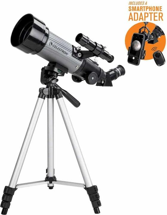 Productafbeelding Celestron Travelscope 70 DX Refractor Zwart, Grijs
