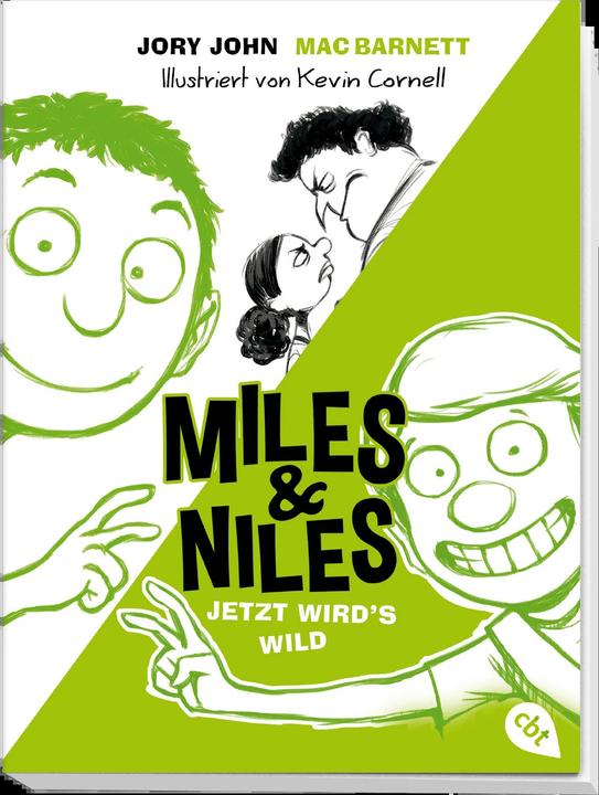 Actual product image Miles & Niles - Jetzt wird's wild (German, Mac Barnett, JOHN, 2020)