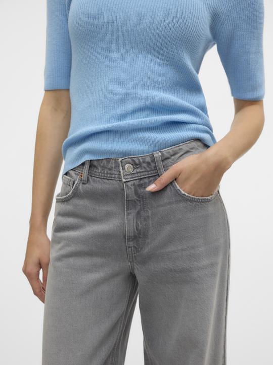 Image du produit Vero Moda VMREMY Mid Rise Weiter Beinschnitt Jeans Weit geschnitten (W25/L32)