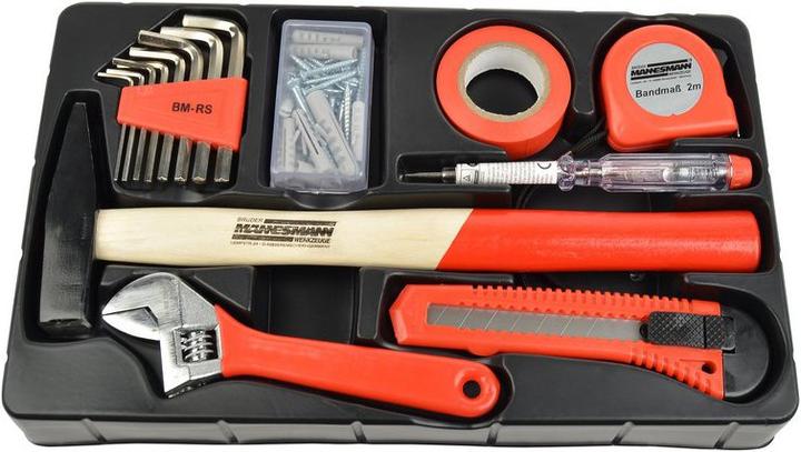 Actual product image Mannesmann Do-it-yourself tool set 156 part (156 pieces)