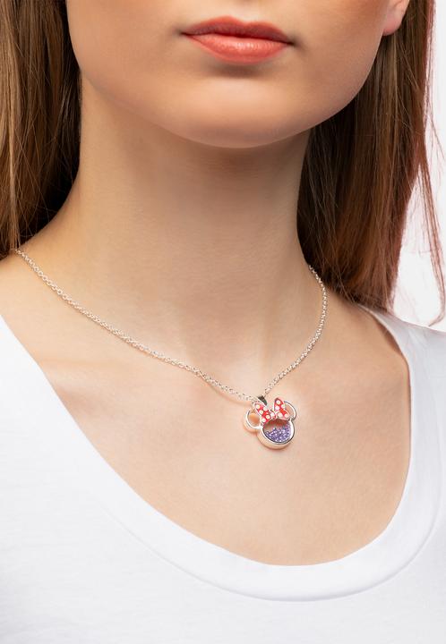 Image du produit NoName MINNIE - Collier Anniversaire en Laiton Plaqué Argent - Février (Argent Sterling)