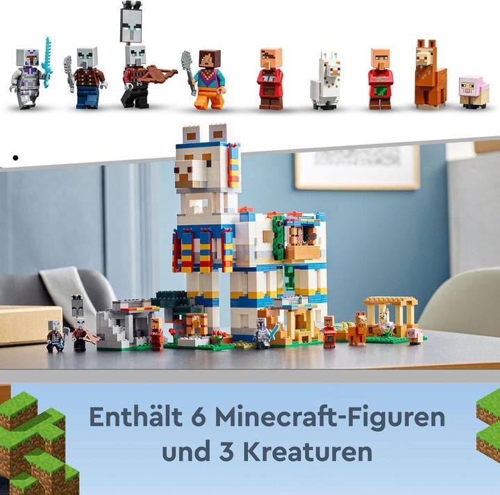 Produktbild LEGO Das Lamadorf (21188, LEGO Minecraft)