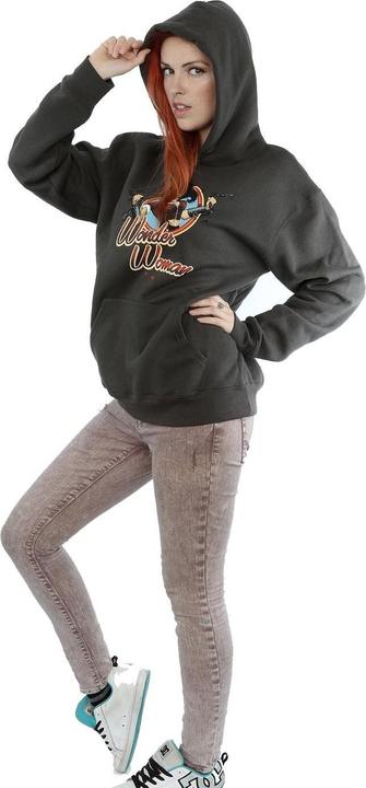 Immagine prodotto Wonder Woman Felpa con Cappuccio Distintivo Donna (XS)