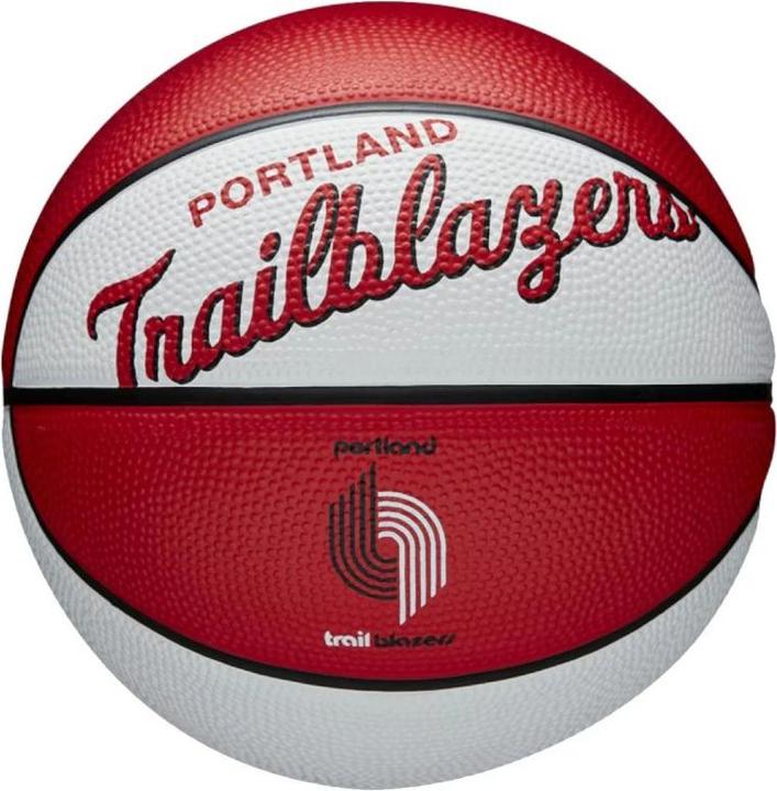 Wilson Nba Team Retro Basketball Mini Por Blazers
