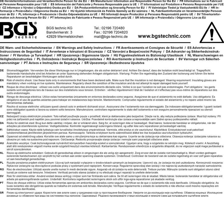 Produktbild BGS VDE-Steckschlüssel-Schraubendreher-Satz Sechskant SW 5,5 - 12 mm 6-tlg. (6-Kant)