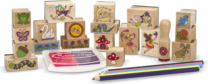 Melissa & Doug Stamp-a-Scene Feengarten