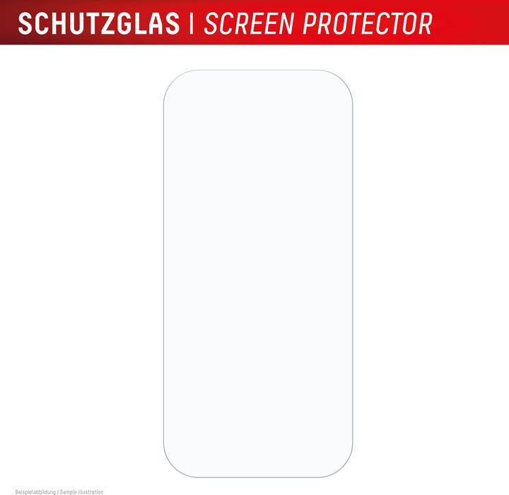 Actual product image Displex Real Glass, 2D Panzerglas (1 Piece, Apple iPhone 16 Pro)
