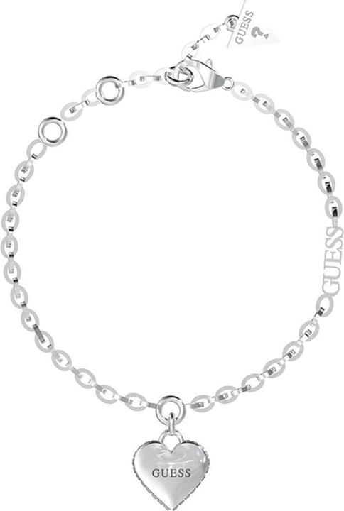 Produktbild Guess Falling In Love Romantic Steel Bracelet JUBB02229JWRH - Dimension: 14.5 - 18.5 cm - S (14.60 cm, Edelstahl)