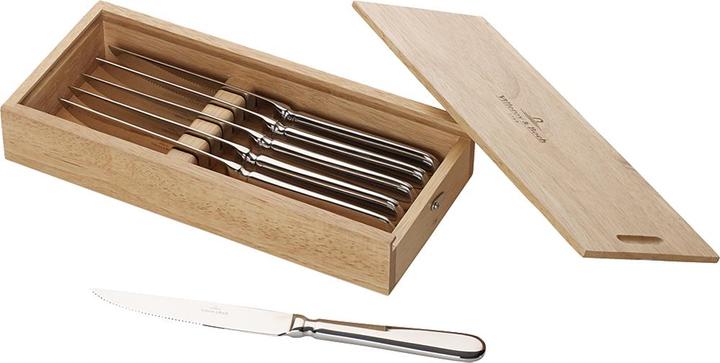 Actual product image Villeroy & Boch Pizza & Steak Knife Set 6 pcs Oscar (6 Piece, Cutlery set)