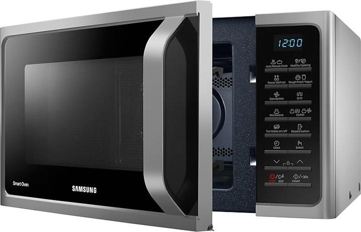 Image du produit Samsung MC28H5015CS Four à micro-ondes Surface plane Combi-micro-ondes 28 L 900 W Argent (28 l)