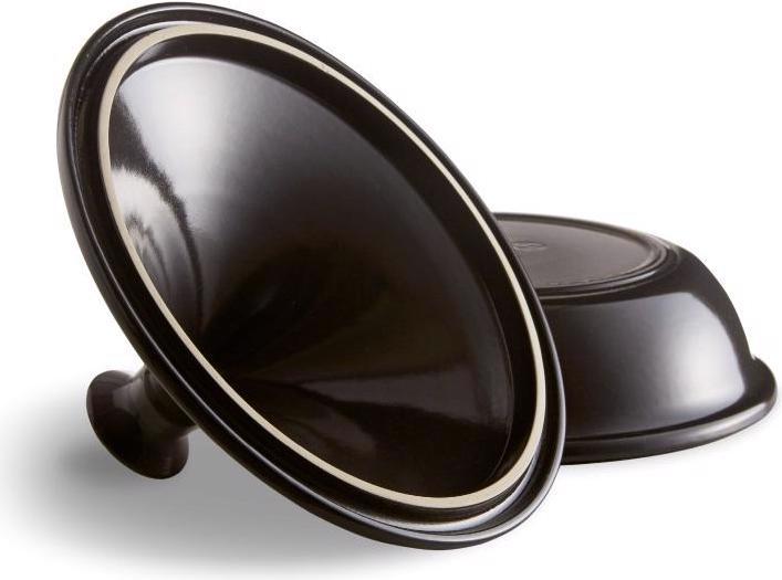 Produktbild Emile Henry Tajinetopf Delight 32 cm, Schwarz (33.50 cm, Bräter + Schmortopf, Kochtopf, Keramik)