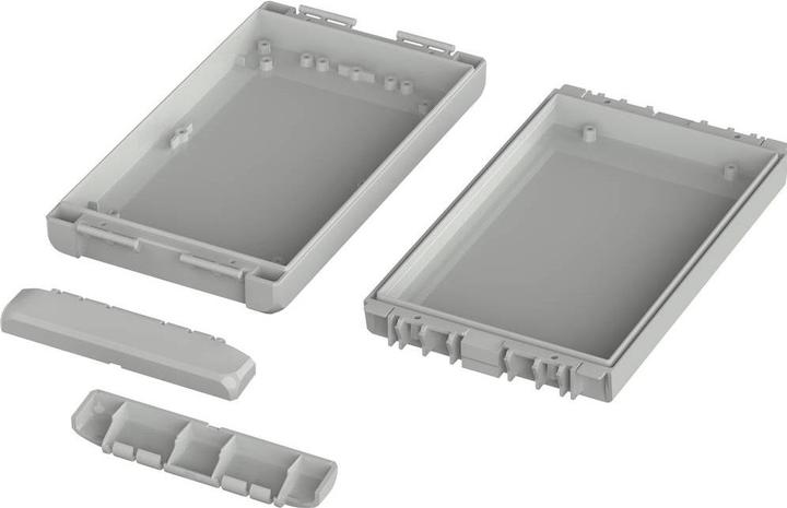Produktbild Bopla Kunststoffgehäuse 231 x 125 x 40 mm hellgrau ABS IP66/67 Bocube (B 221304 ABS 7035) (Gehäuse)